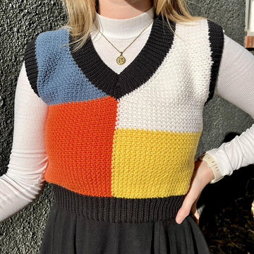 Mod Squares Vest