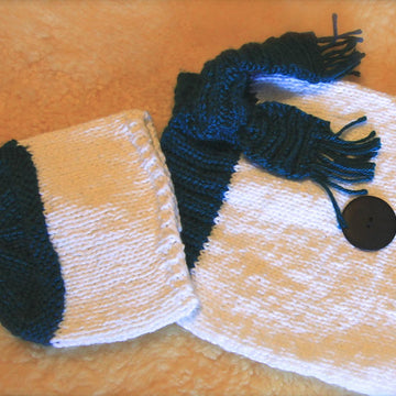 Baby Snowman Bunting Set
