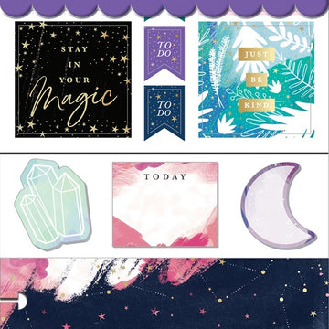 Happy Planner Note Cards/Sticky Note Multi Pack - Stargazer, 363/Pkg