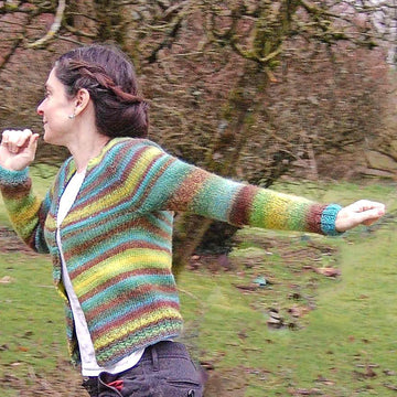 Gaugeless cardigan 2