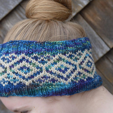 Smitten with Colorwork Headband