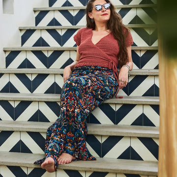 Lotus Wrap Top