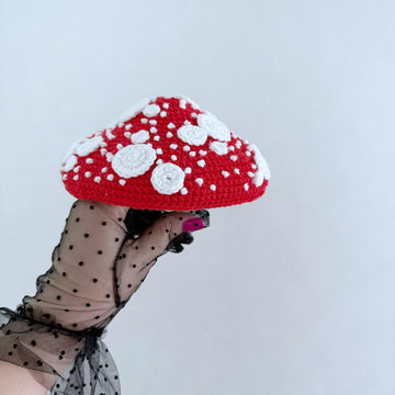 Fly Agaric mushrooms crochet penis