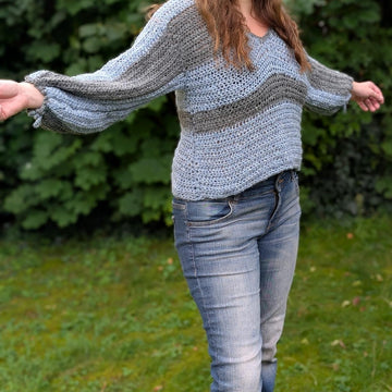 Sweater "Two Shades of Grey"