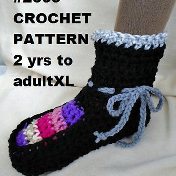 2039- FRINGED slippers