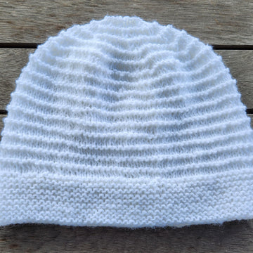 Grady - Ridge stitch beanie, sizes 2 years to Man