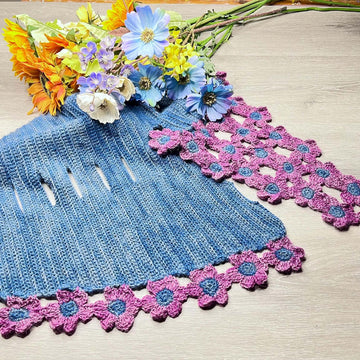 Fontaine De Fleurs Scarf Wrap