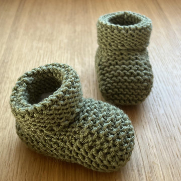 Baby Knit Booties