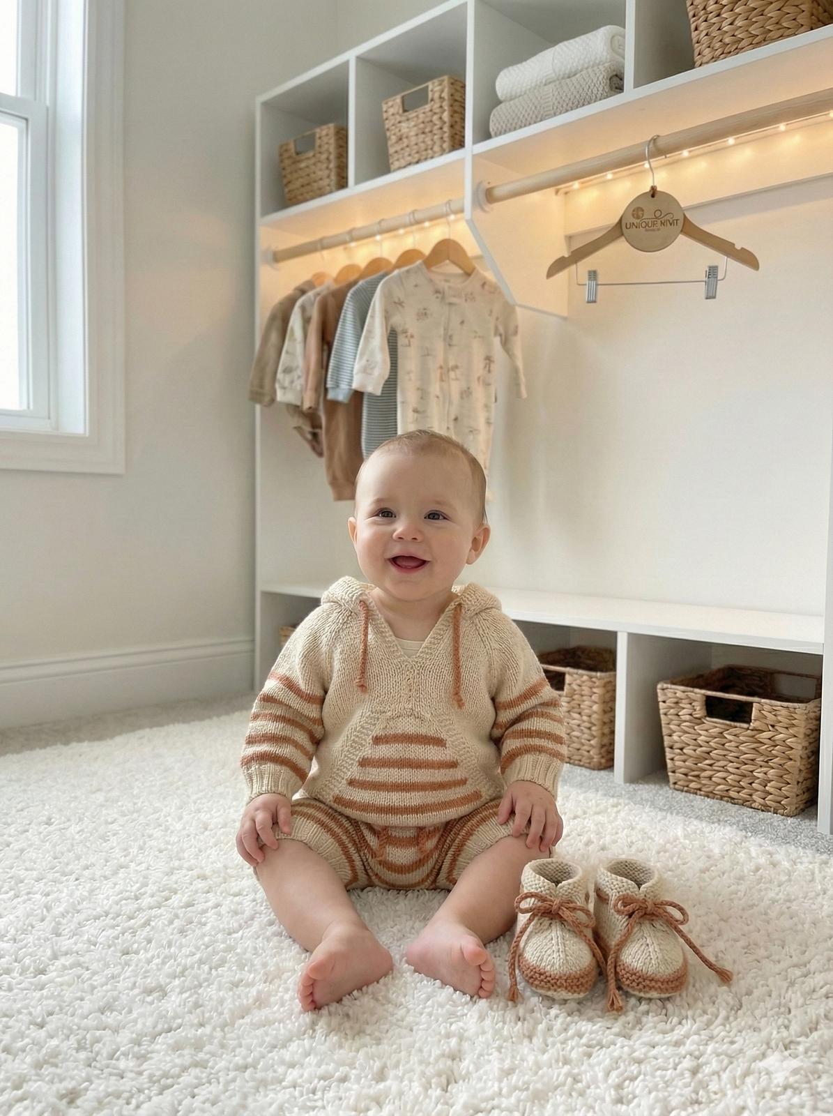 "Basil" Baby Tracksuit set