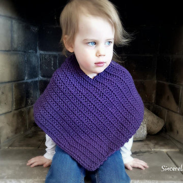 Steff Herringbone Poncho