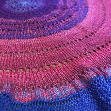 Stash-Berry Pi Shawl