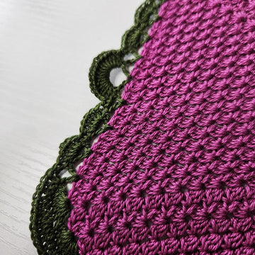 Peonia Doily and Coaster