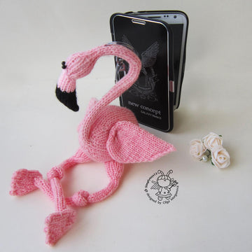 Keychain Pink flamingo