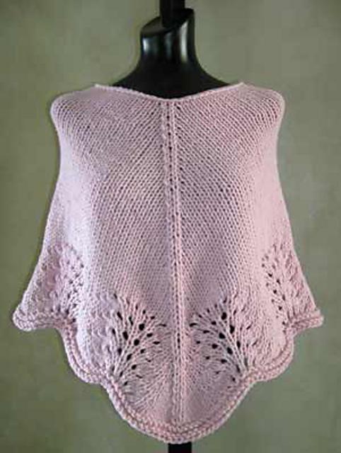 #28 Scalloped Edge Poncho