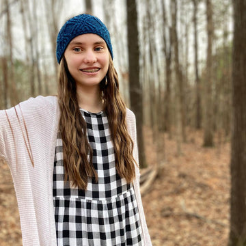 Elyse Headband | Cabled Ear Warmers