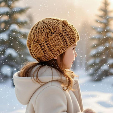 A crochet hat