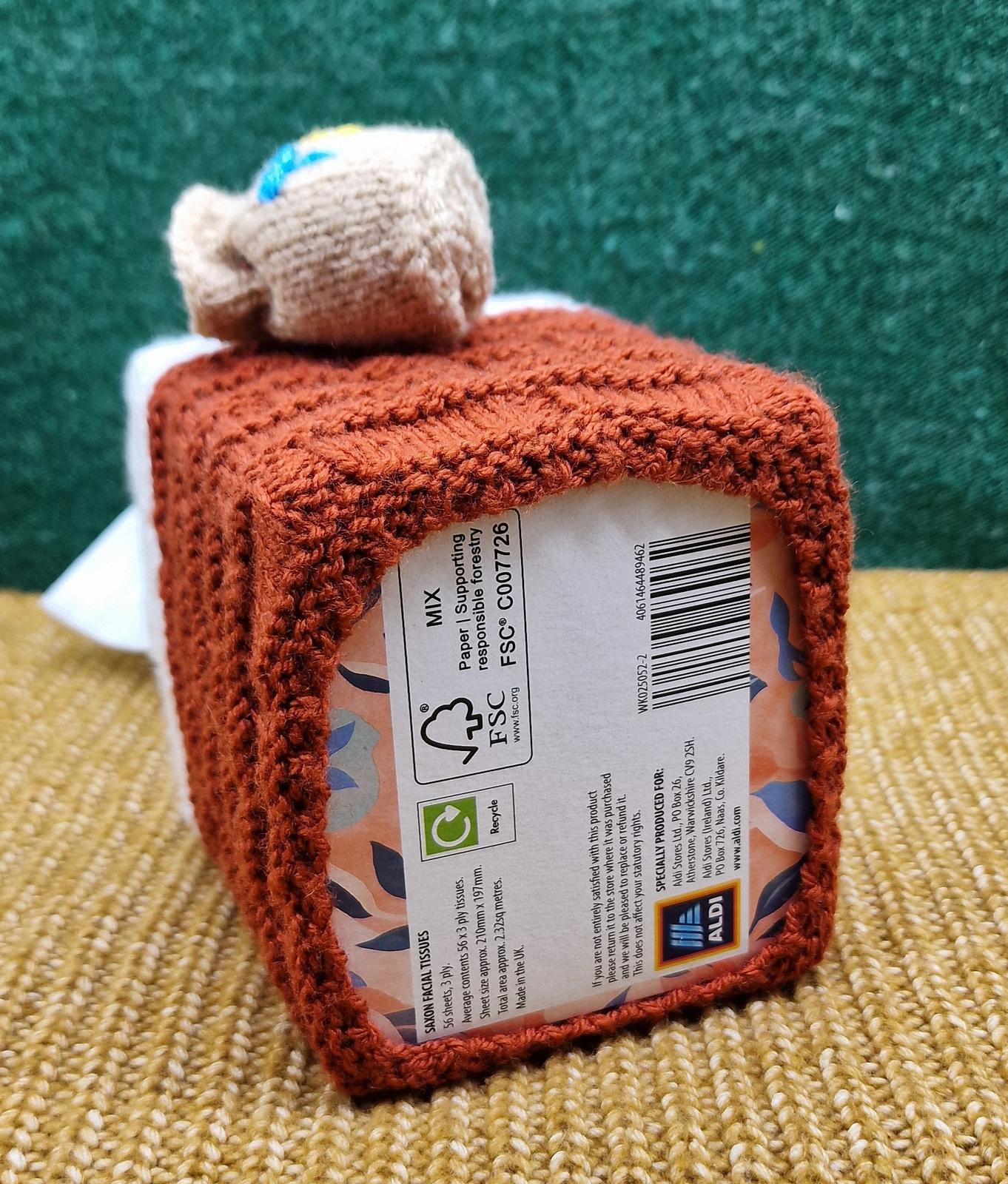 "Santa's Stuck!" Tissue Box Cosy
