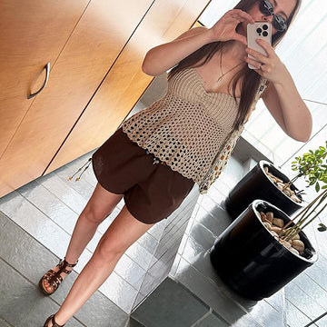 Halter Babydoll Top