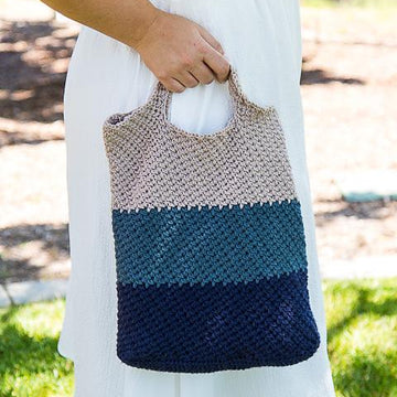 Striped Tote Bag
