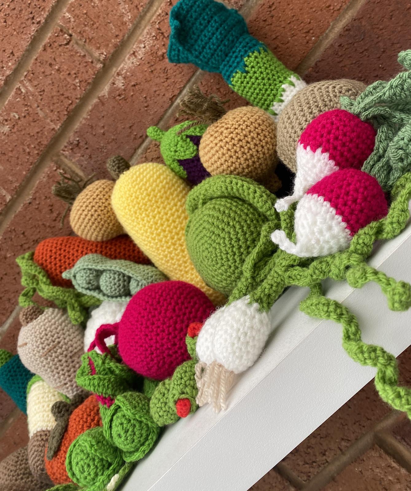 Crochet Vegetables Crochet Pattern