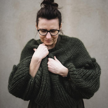 Grey sheep bobble jacket