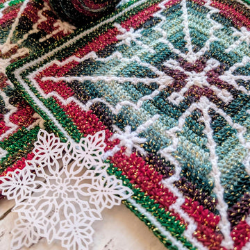 Soft Holly Mosaic Square