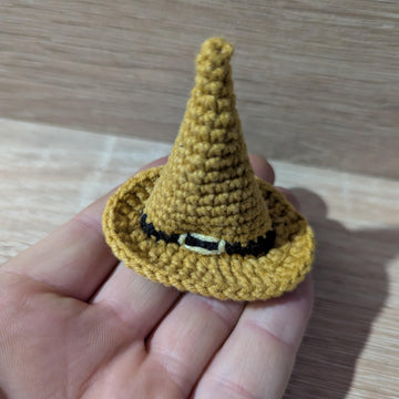 Mini Witch Halloween Hat hair clip English-US