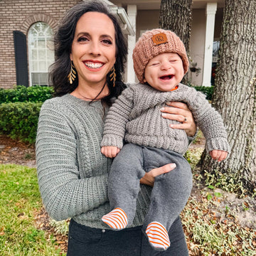 Autumn Wheat Child Sweater