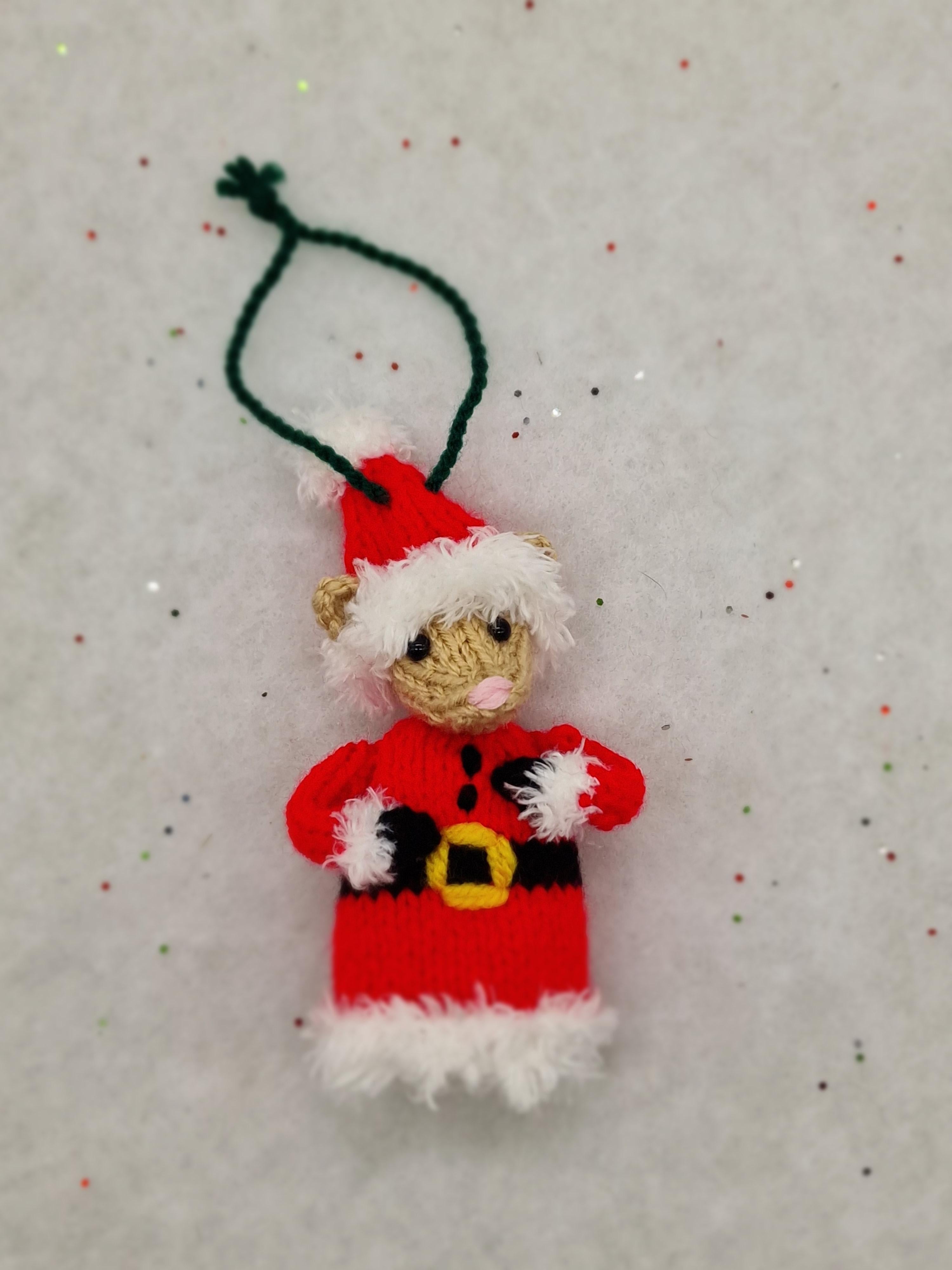 Christmas Mouse Shelf Sitter Bauble