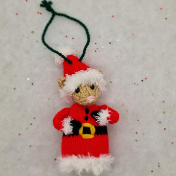 Christmas Mouse Shelf Sitter Bauble