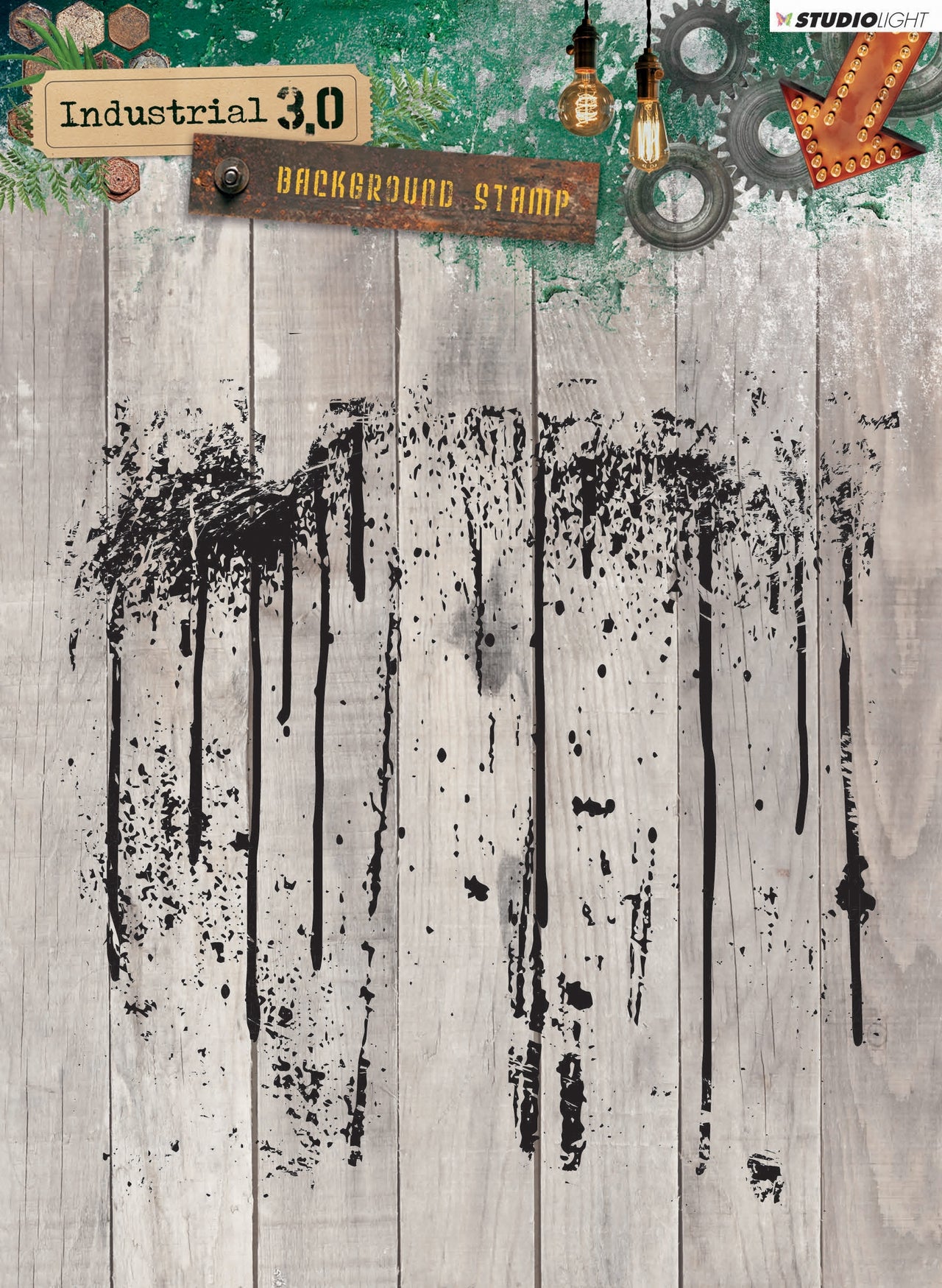 Studio Light Industrial 3.0 Background Stamp - 554010