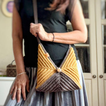 Triangle Crossbody Bag