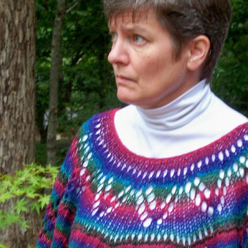 Multi-faceted Shawl (knit in the round)