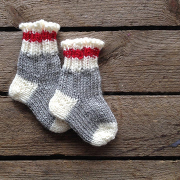 Tiny Lumberjack Socks