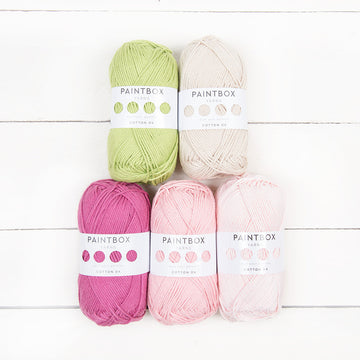 Paintbox Yarns Cotton DK 5 Ball Colour Pack Designer Picks