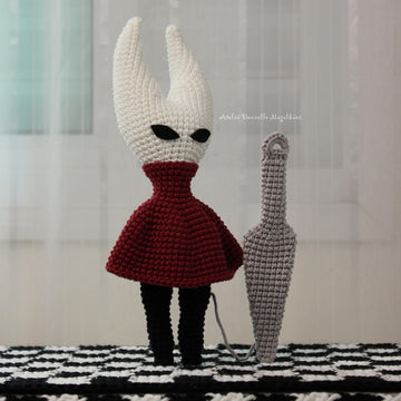 Hornet Amigurumi Pattern – Inspired by Hollow Knight (PDF)