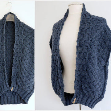 Strickanleitung - Strickjacke - Cardigan DIAMOND - No.207