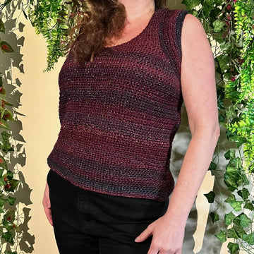 Häkelanleitung Tanktop "Rubin"