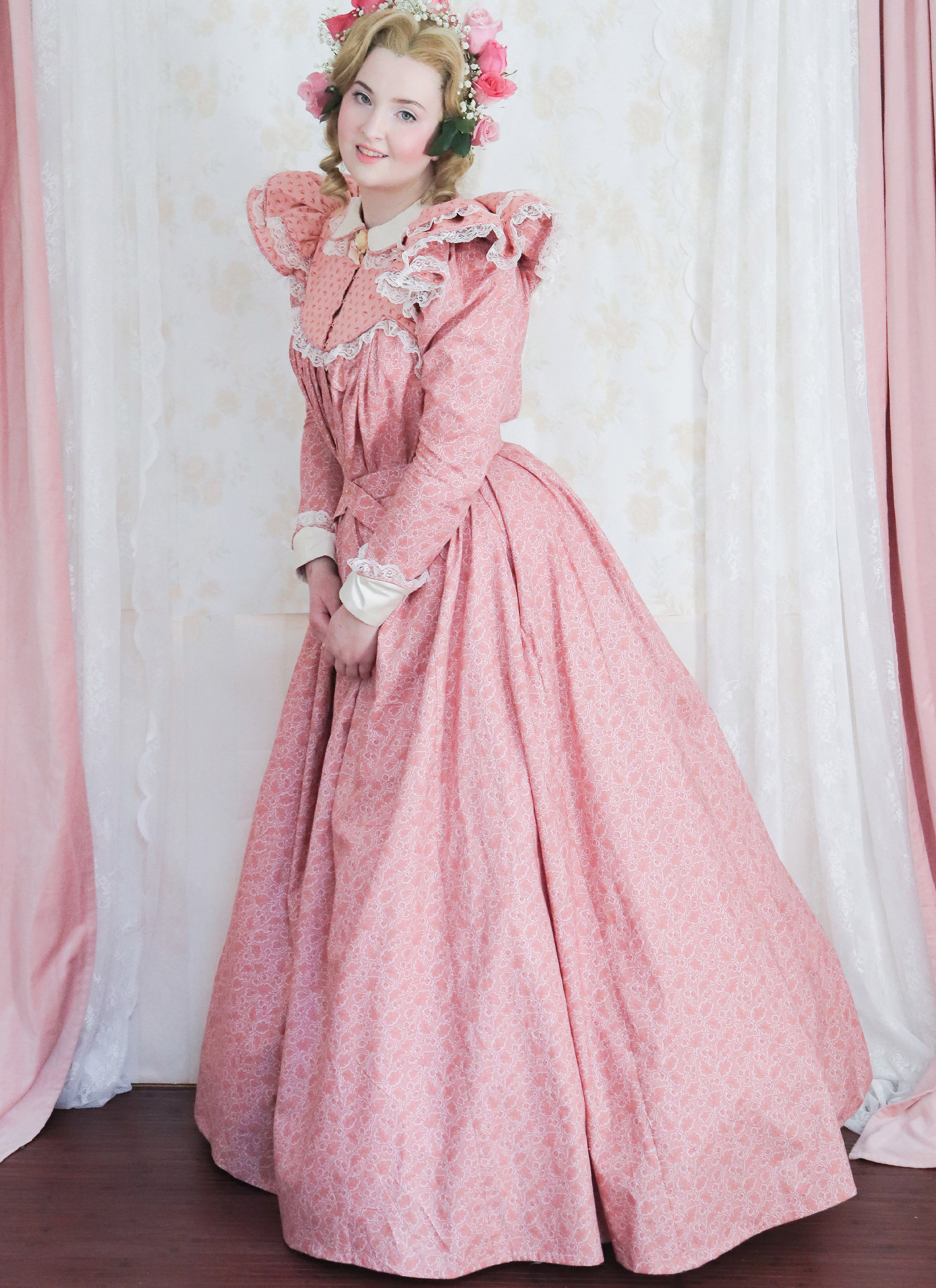 McCall's 1890s Tea Dress and Belt M8304 - Sewing Pattern