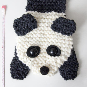 Beginners Panda Scarf