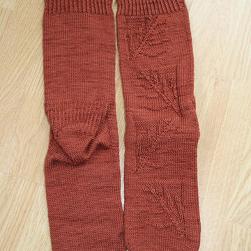 Fossilised Ferns Socks