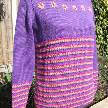 Zing! Bright Striped Sweater