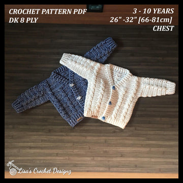 Ethan Kids Cardigan to 10 Years