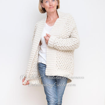 Diamond Cable Cardigan
