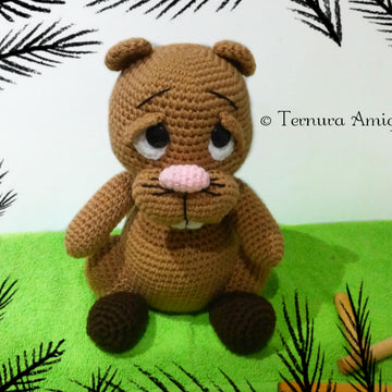Crochet pattern Sweet beaver
