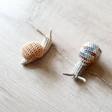 Edward the snail - critter stitch crochet pattern / amigurumi