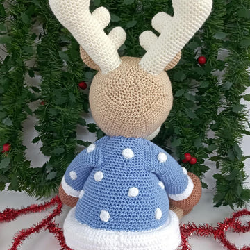 Reindeer Crochet pattern Donner