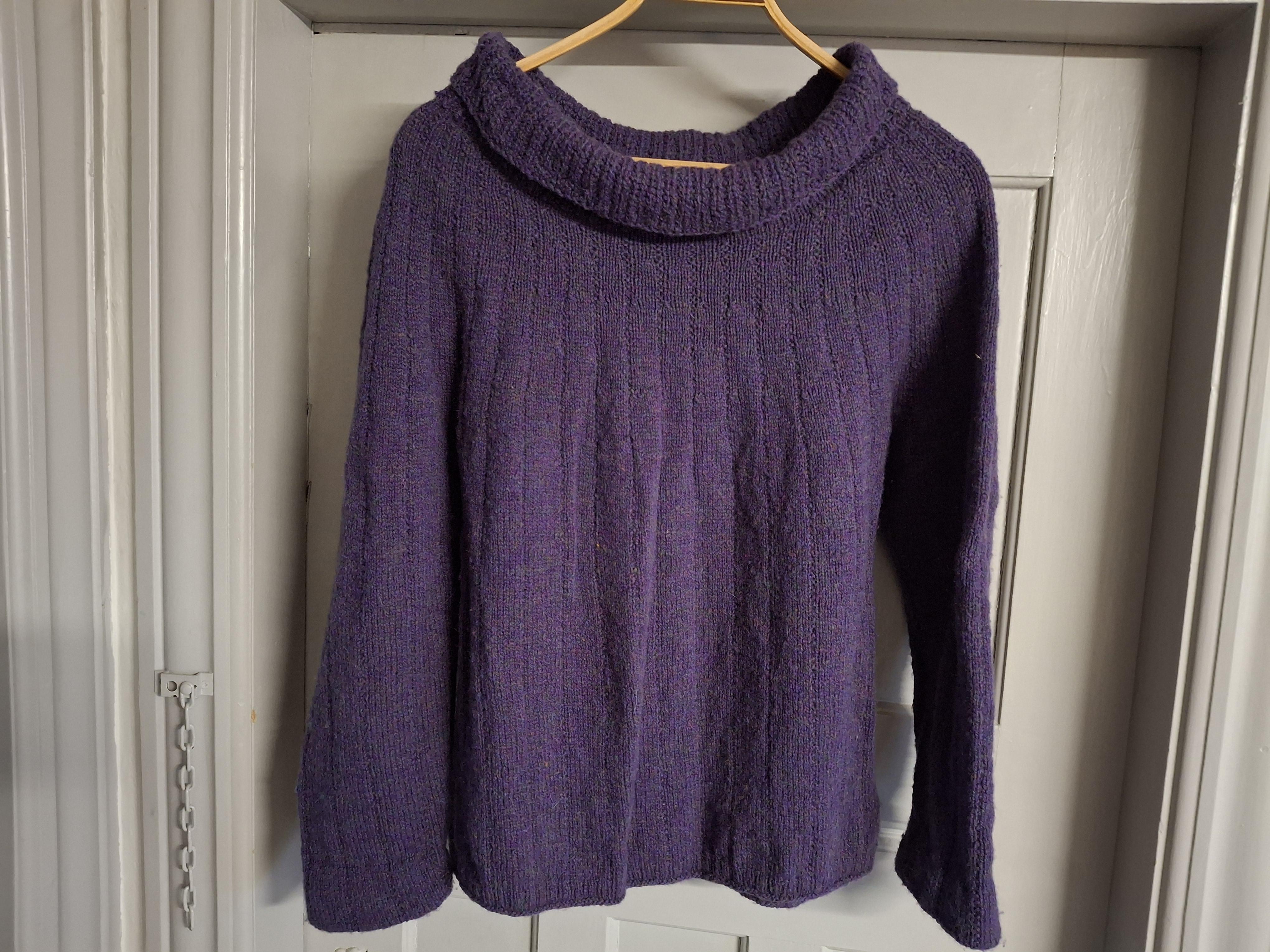 ISOBEL, lady jumper in Shetland wool