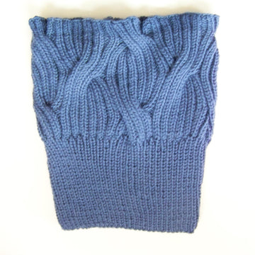 Ribbed Cabled Cowl