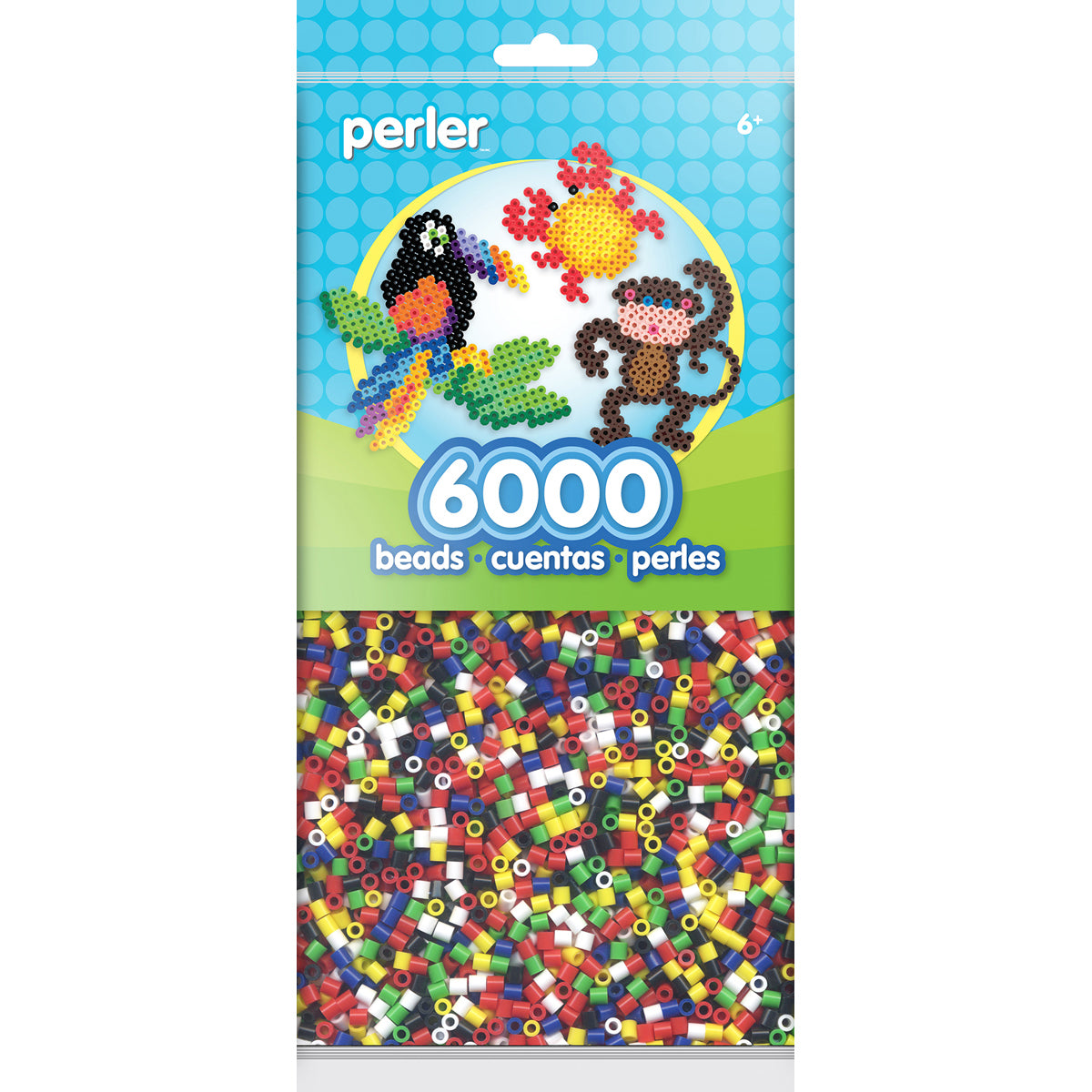 Perler Beads 6,000/Pkg - Superhero